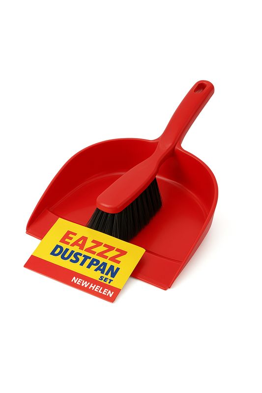 Eazzz Dustpan Set with Hand Brush 24/cs #60283