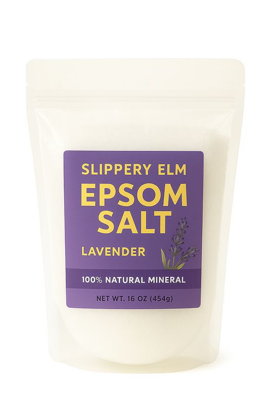 Epsom Salt  Bag 12/16oz Lavender  #29002