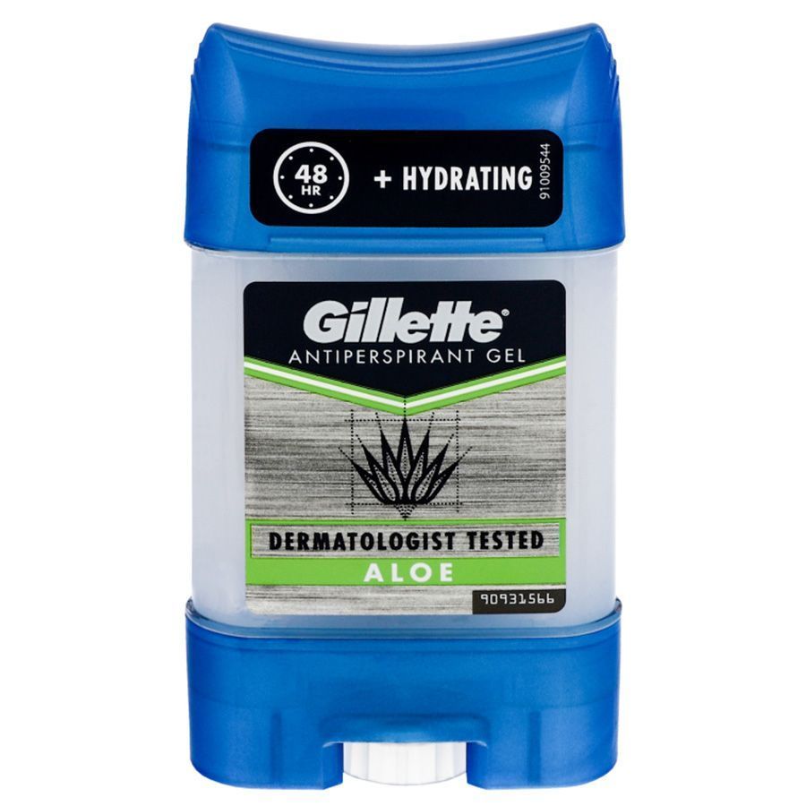 Gillette Clear Gel Deodorant   6X70ml   Aloe