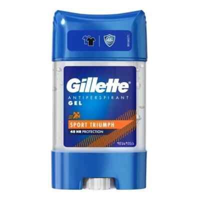 Gillette Clear Gel Deodorant   6X70ml  Sport Triumph