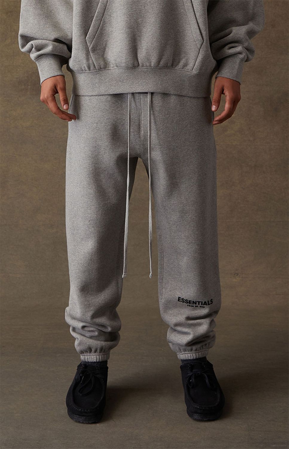 Fear of God Essentials &#39;Dark Oatmeal&#39; Sweatpants