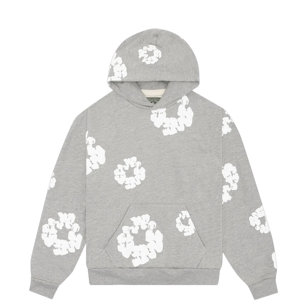 Denim Tears Hoodie Grey Bluza