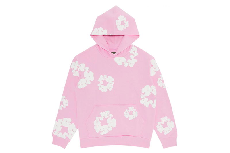 Denim Tears Hoodie Pink Bluza