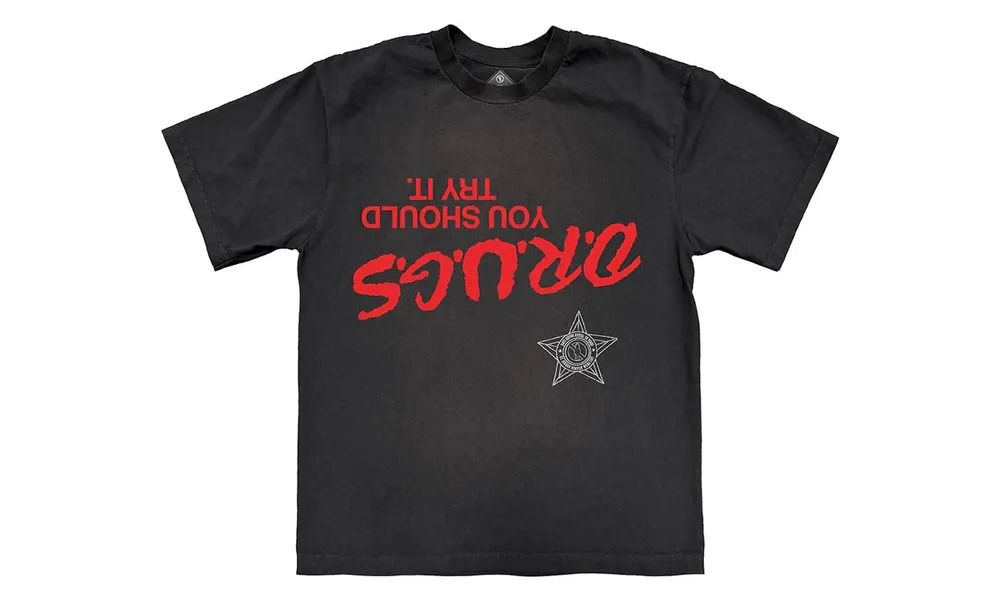 Travis Scott DRUXGS Tee Black
