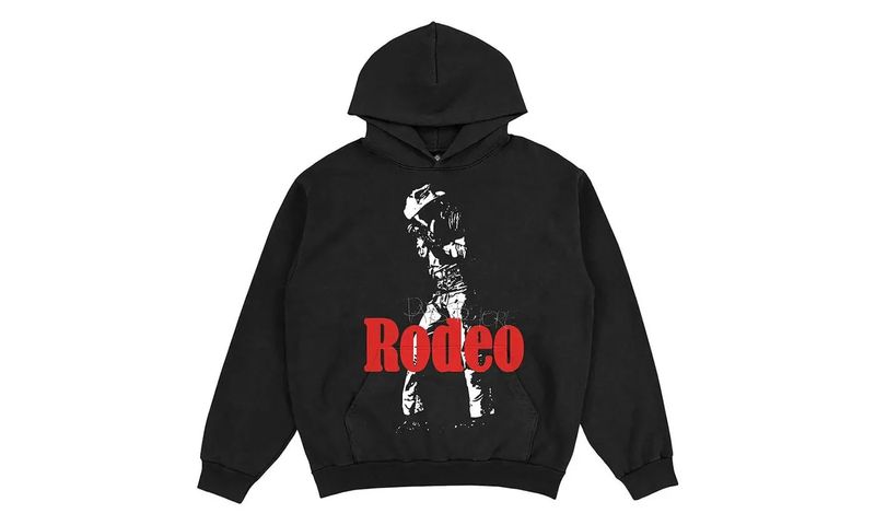 Travis Scott Rodeo Hoodie Black
