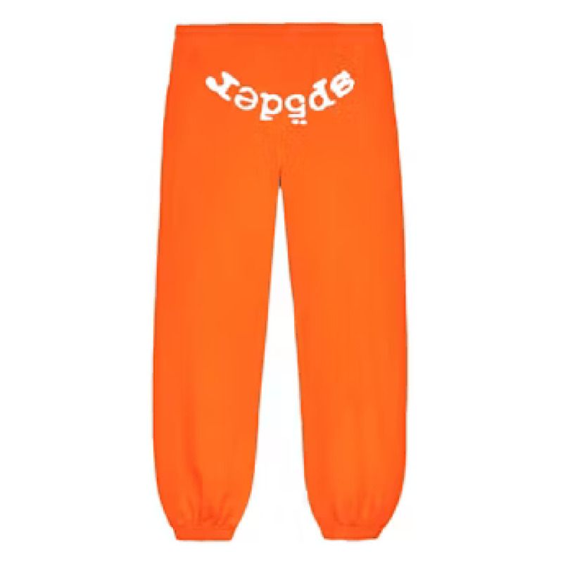 Sp5der Legacy Sweatpants Orange Spodnie