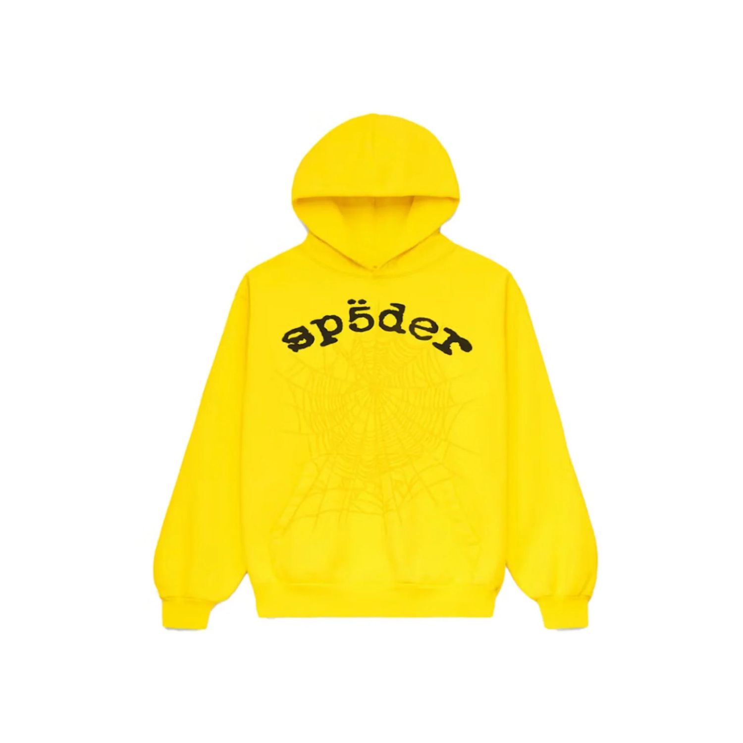 Sp5der Legacy Hoodie Yellow Bluza