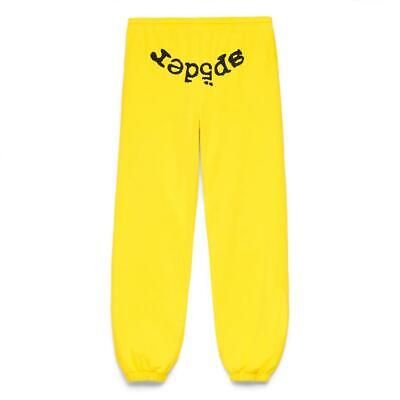 Sp5der Legacy Sweatpants Yellow Spodnie