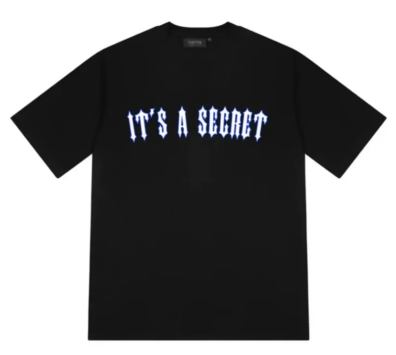 It&#39;s a Secret T-Shirt 2.0 Black/Blue Trapstar Koszulka