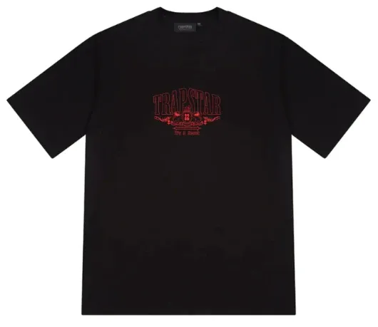 Trapstar Fine Dining 2.1 Black/Red Koszulka
