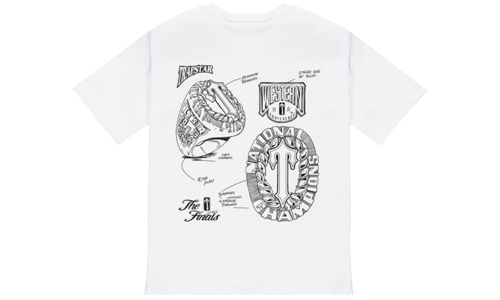 Trapstar Game Time White Koszulka