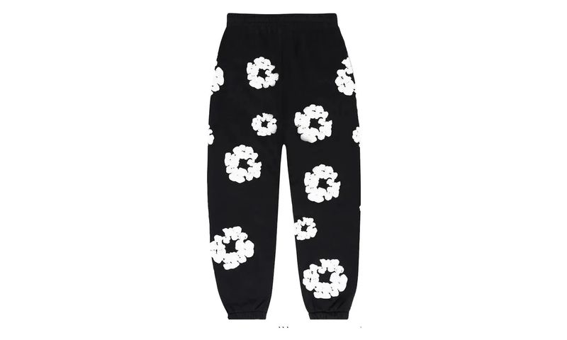 Denim Tears Cotton Sweatpant Black/White