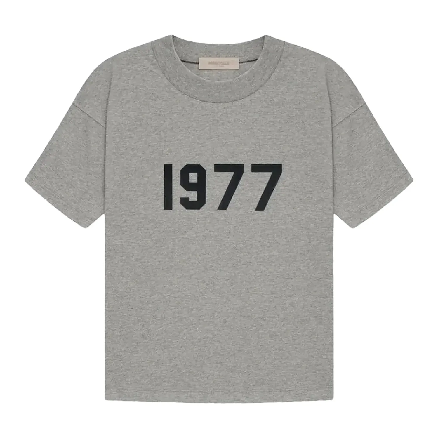 Essentials Iron 1977 Tee Dark Oatmeal