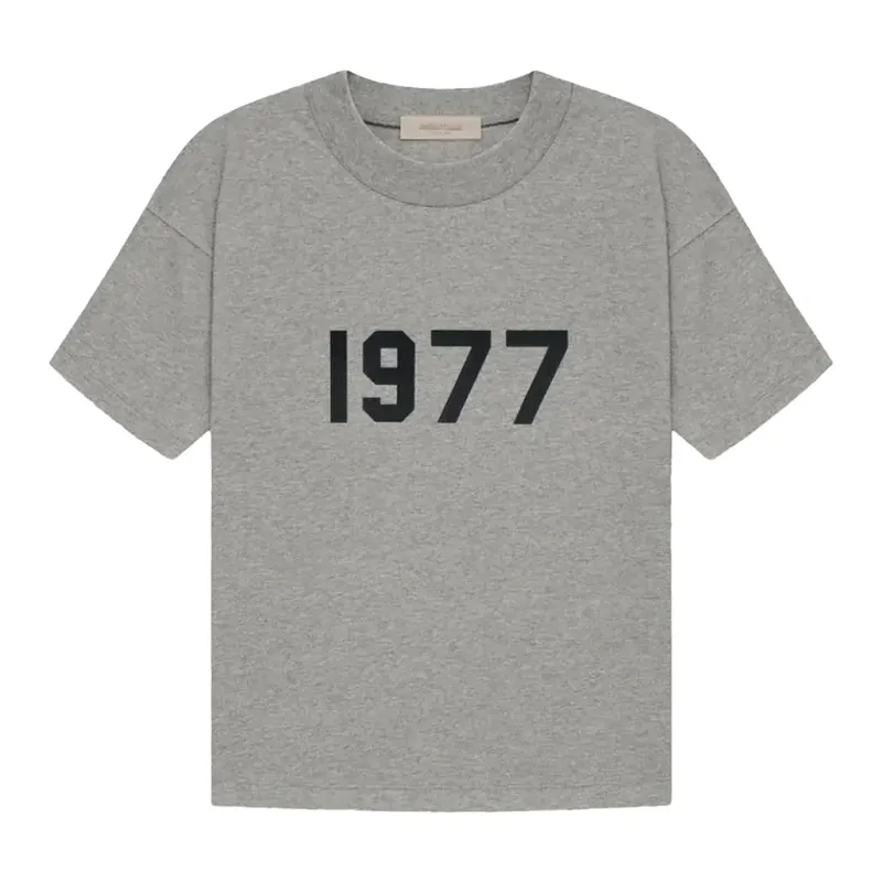 Essentials Iron 1977 Tee Dark Oatmeal