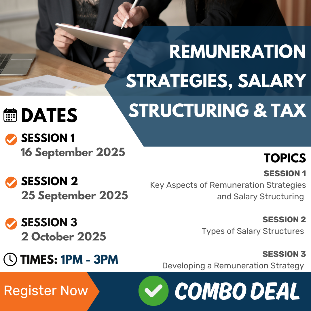 Remuneration Strategies, Salary Structuring &amp; Tax Webinar Series