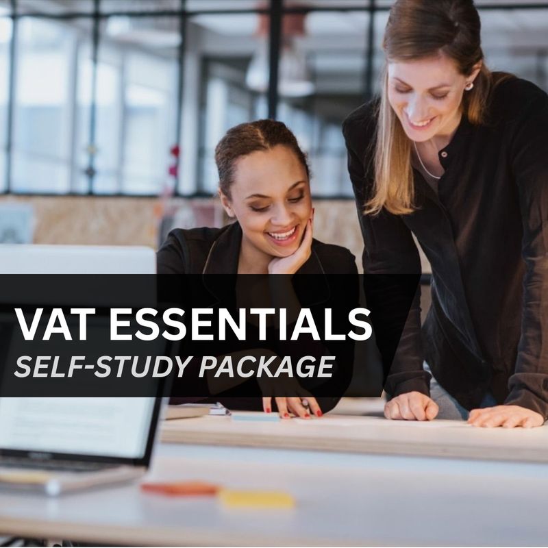 VAT Essentials Masterclass Self-Study Package