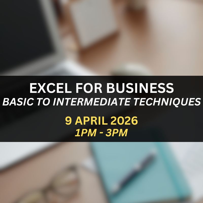 Excel for Business: Basic to Intermediate Techniques Webinar