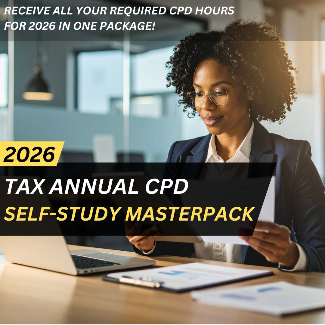 2026 Tax Annual CPD Self-Study MasterPack