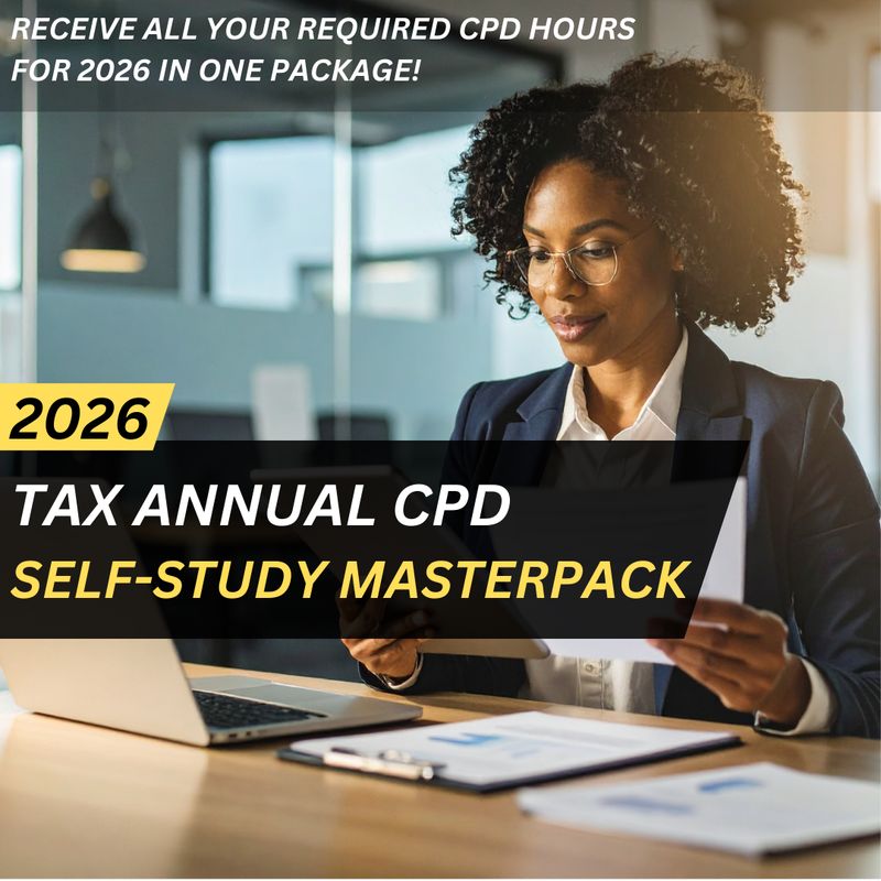 2026 Tax Annual CPD Self-Study MasterPack 2026 Tax Annual CPD Self-Study MasterPack