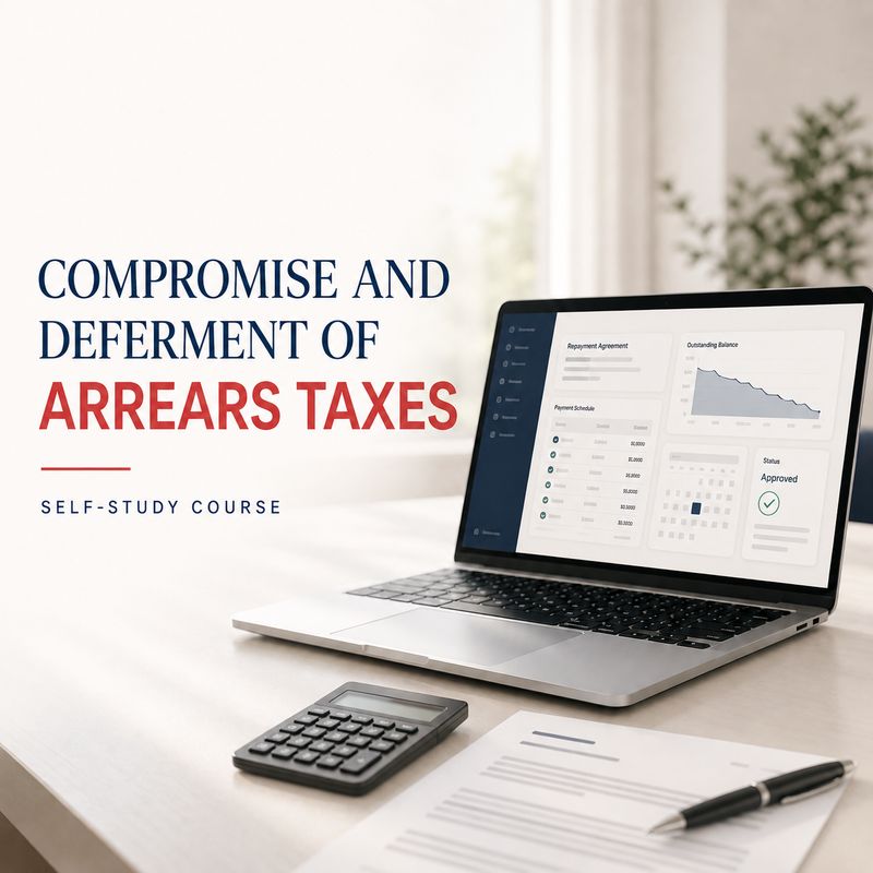 Compromise and Deferment of Arrears Taxes Course