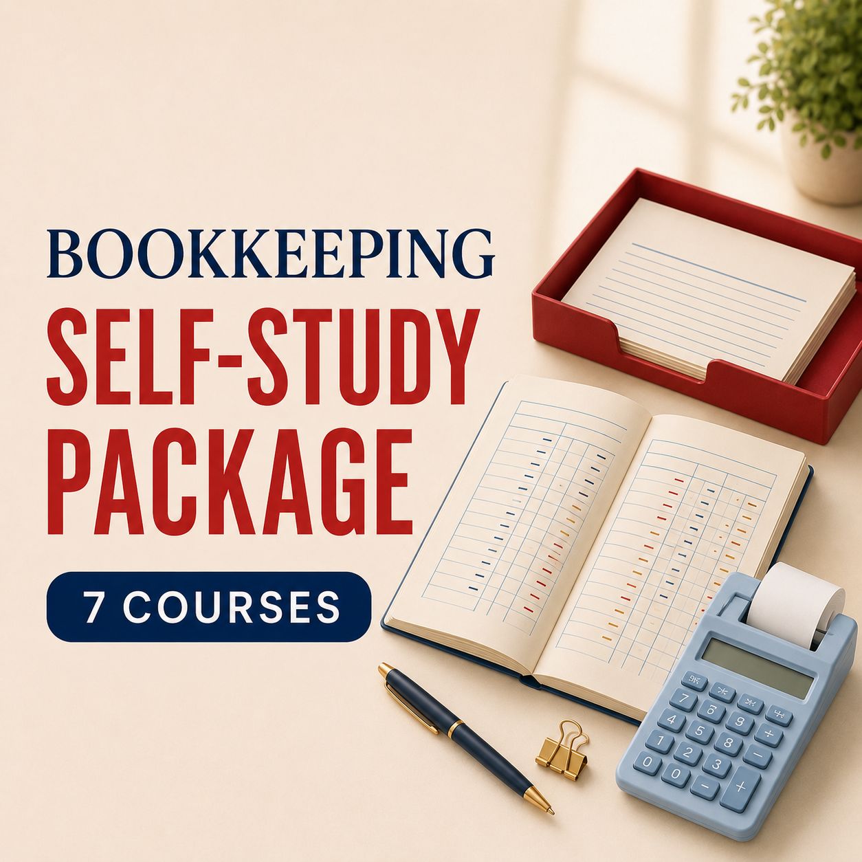 Bookkeeping Self-Study Package