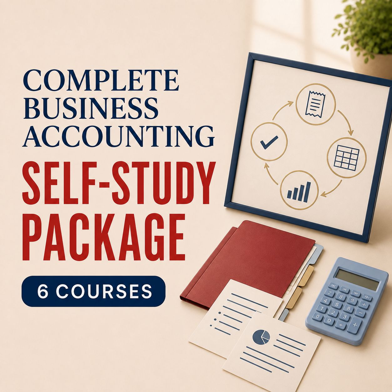 Complete Business Accounting Self-Study Package