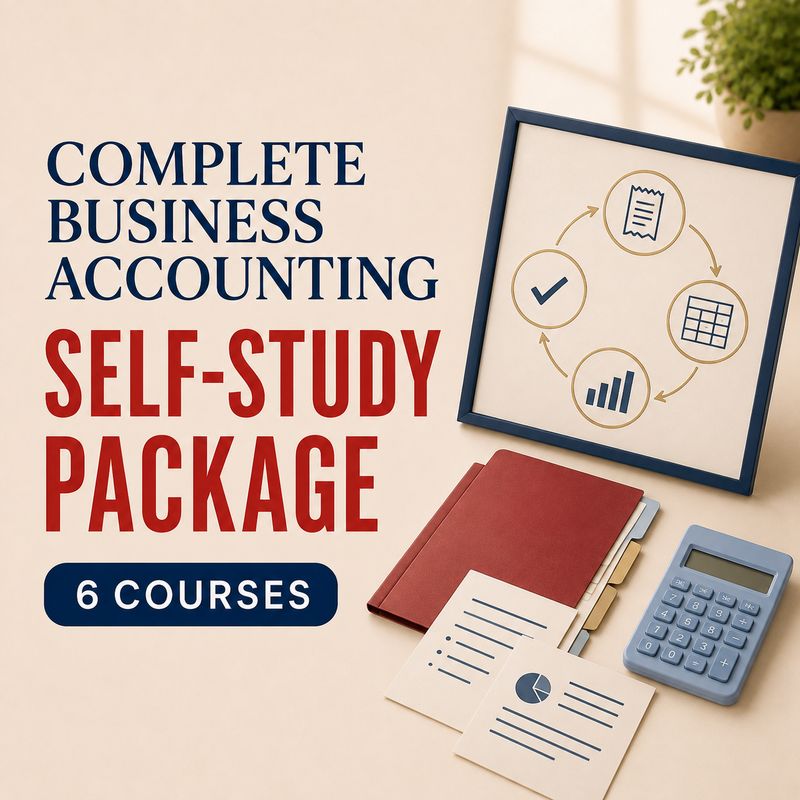 Complete Business Accounting Self-Study Package