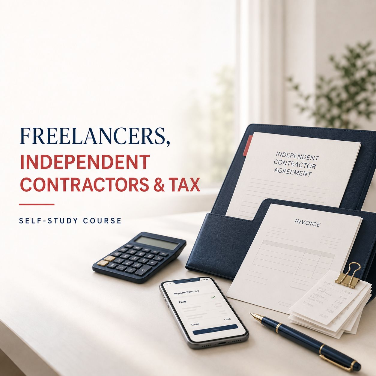 Freelancers and Independent Contractors and Tax  Course