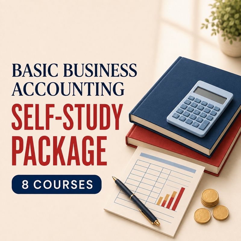 Basic Business Accounting Self-Study Package