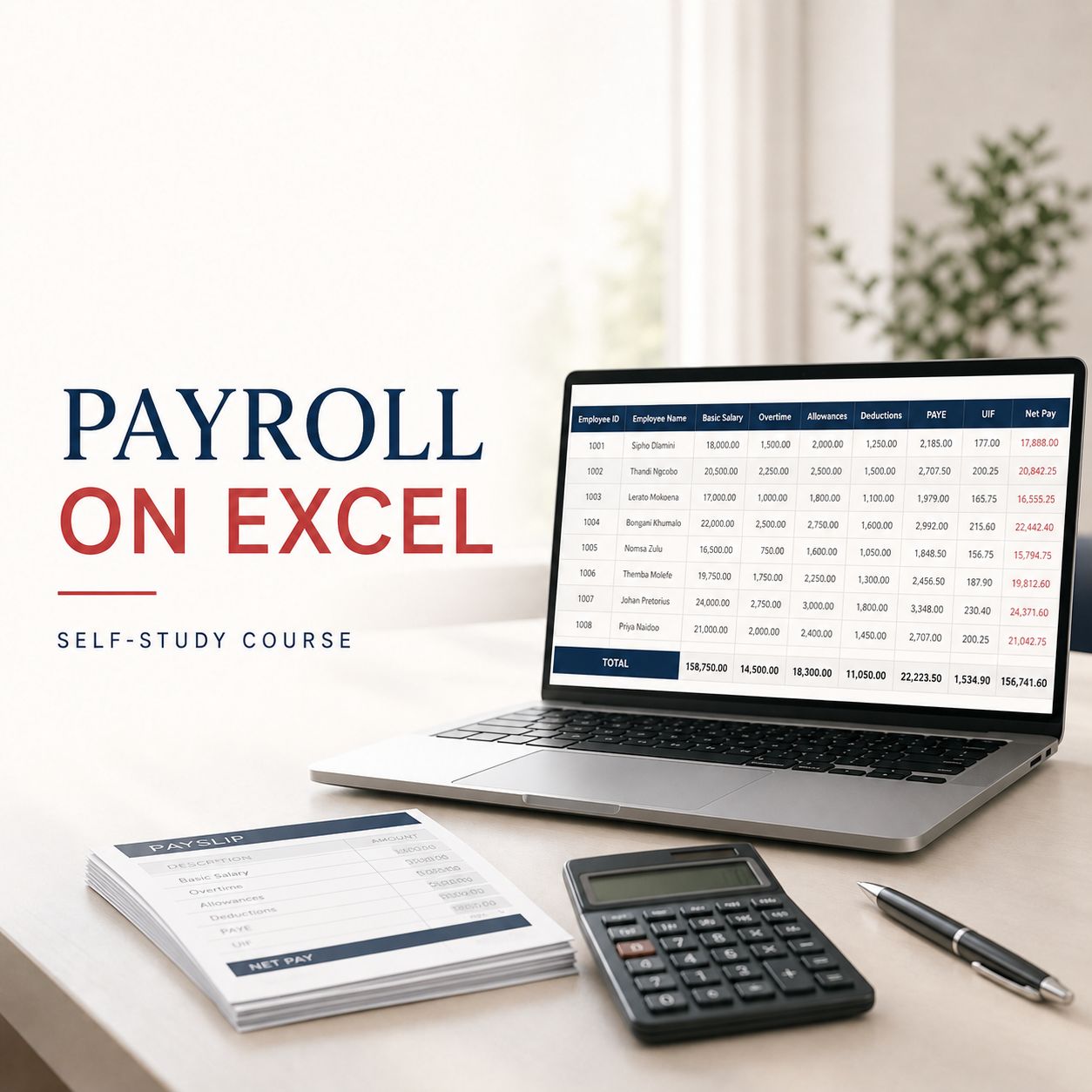 Payroll on Excel Course
