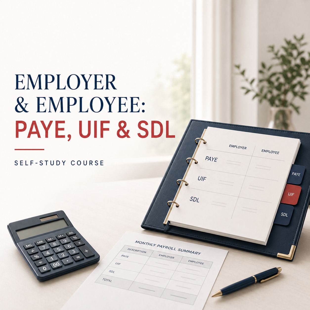 Employer &amp; Employee: PAYE, UIF &amp; SDL Course