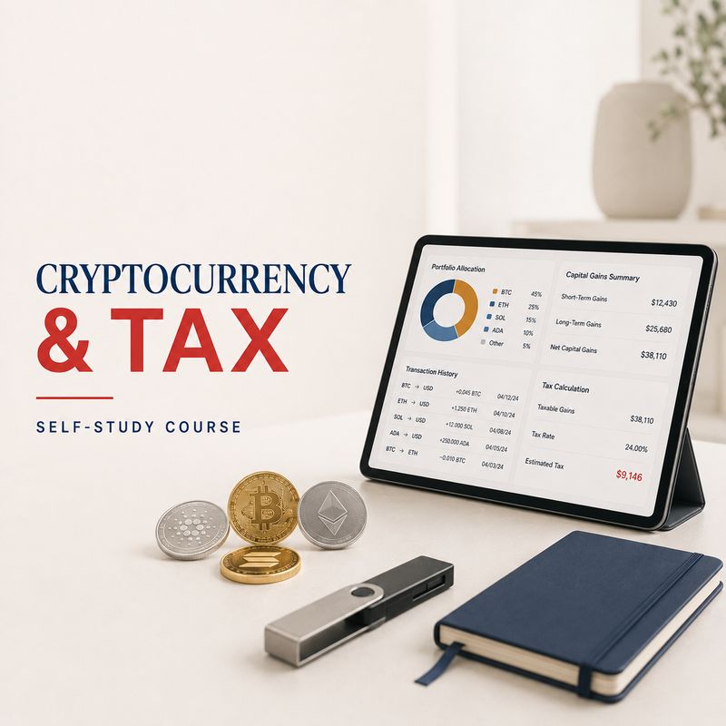 Cryptocurrency &amp; Tax Course