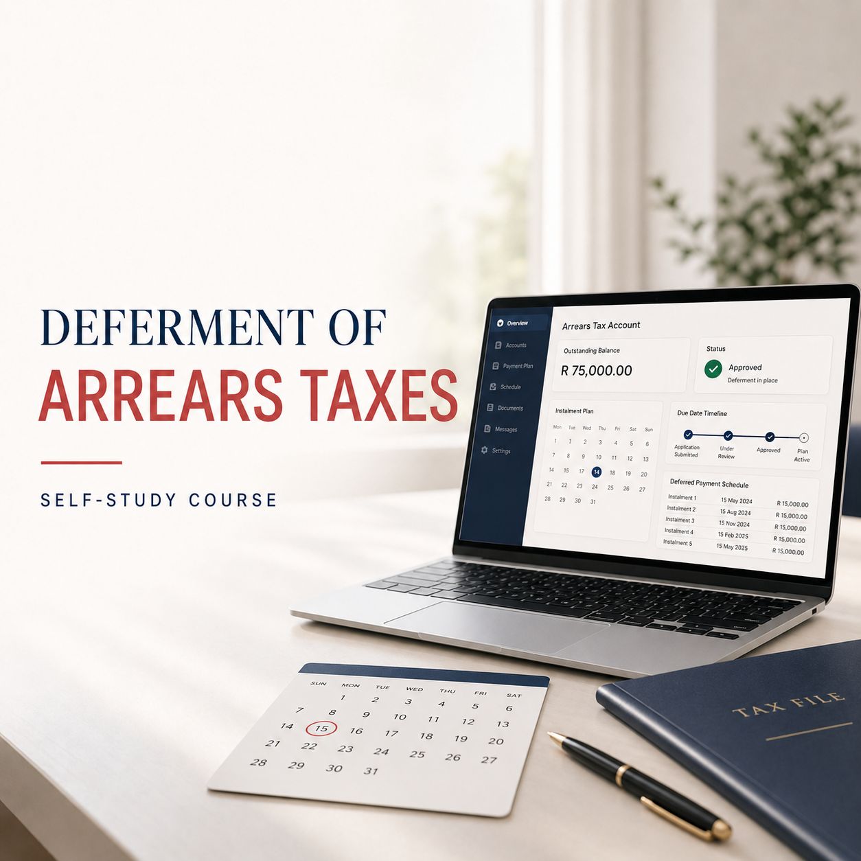 Deferment of Arrears Taxes Course