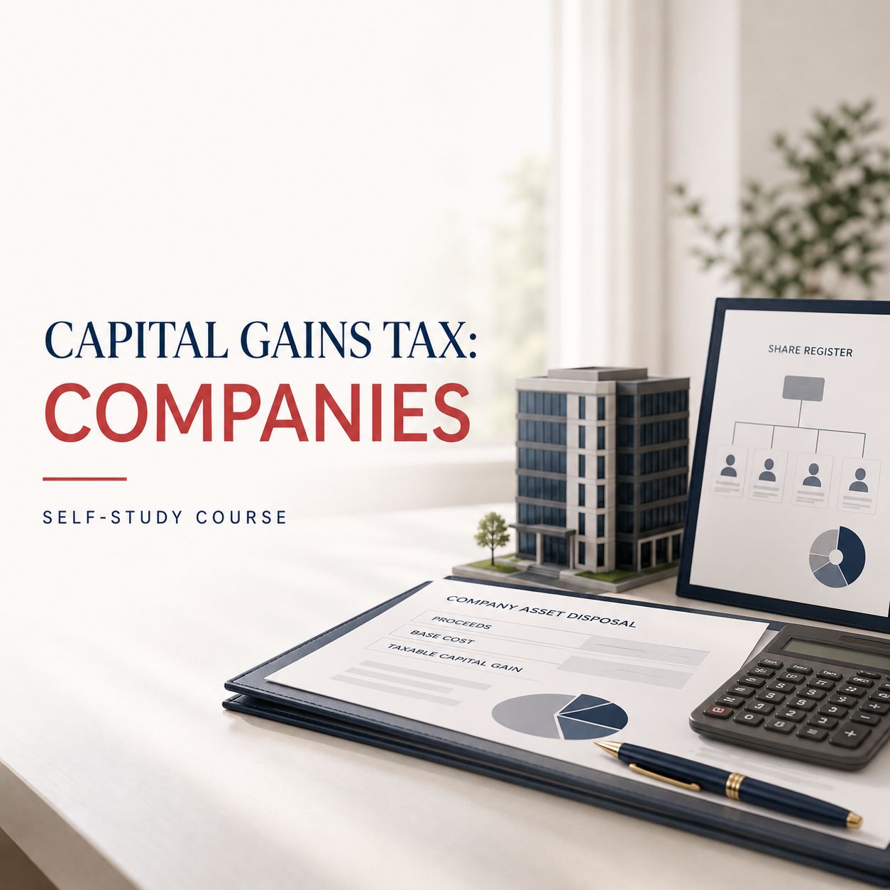 Capital Gains Tax: Companies Course