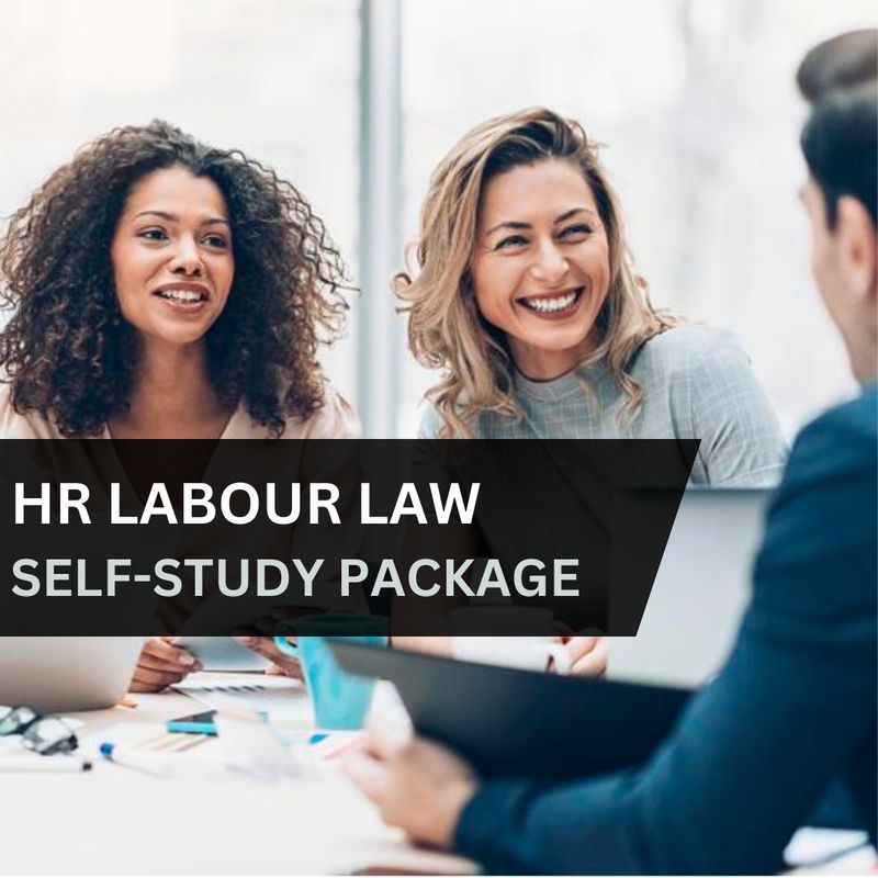 Human Resources: Labour Law Self-Study Package