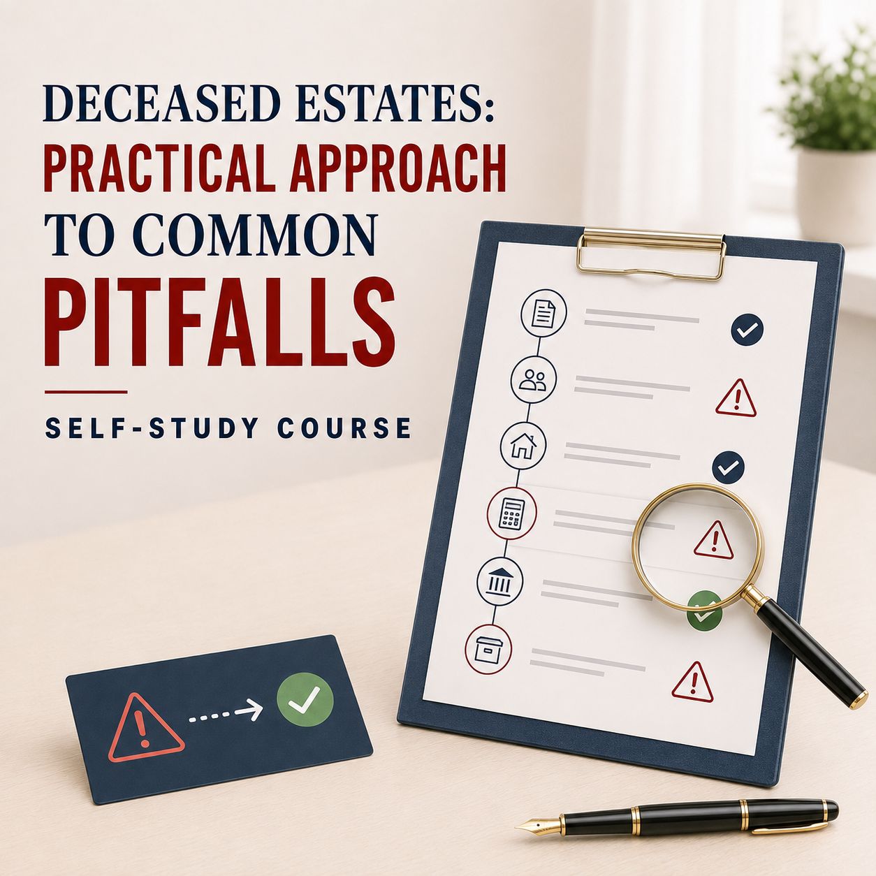 Deceased Estates: Practical Approach to Common Pitfalls Course