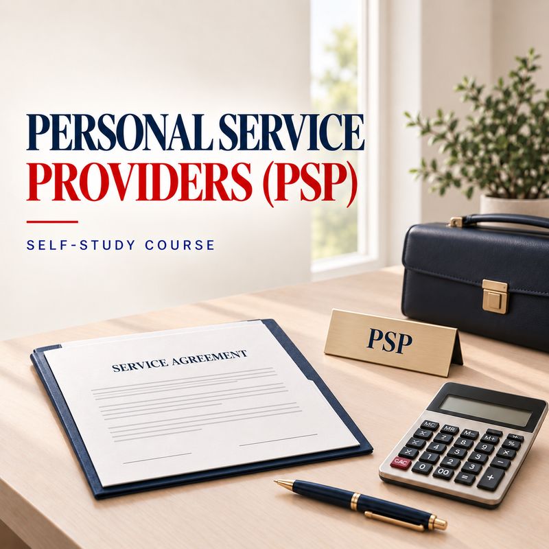 Personal Service Providers (PSP) Course