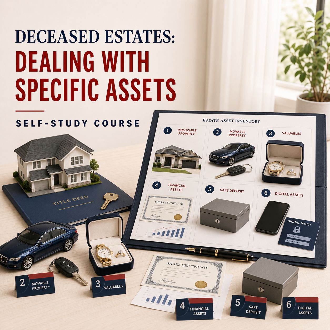 Deceased Estates: Dealing with Specific Assets Course