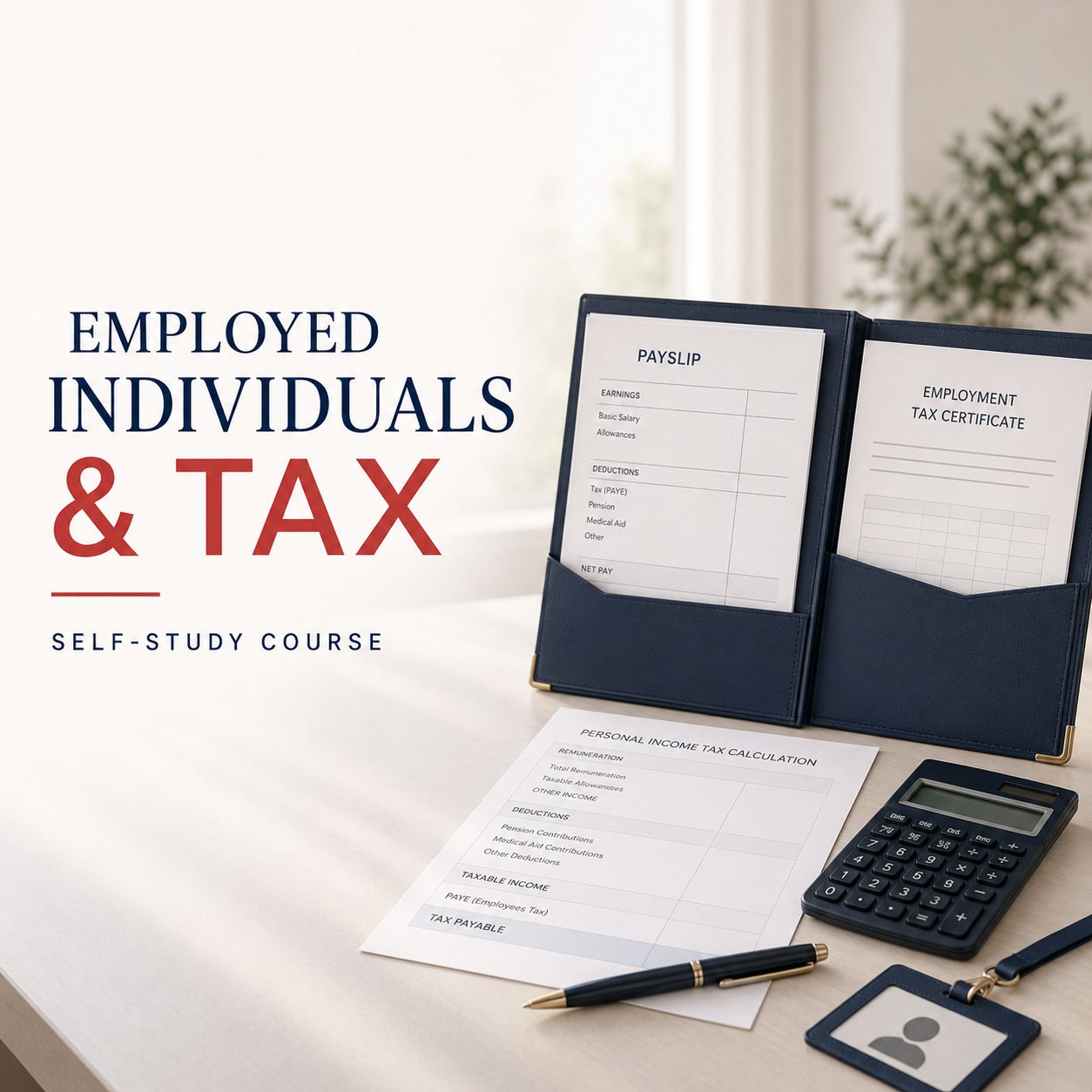 Employed Individuals &amp; Tax Course