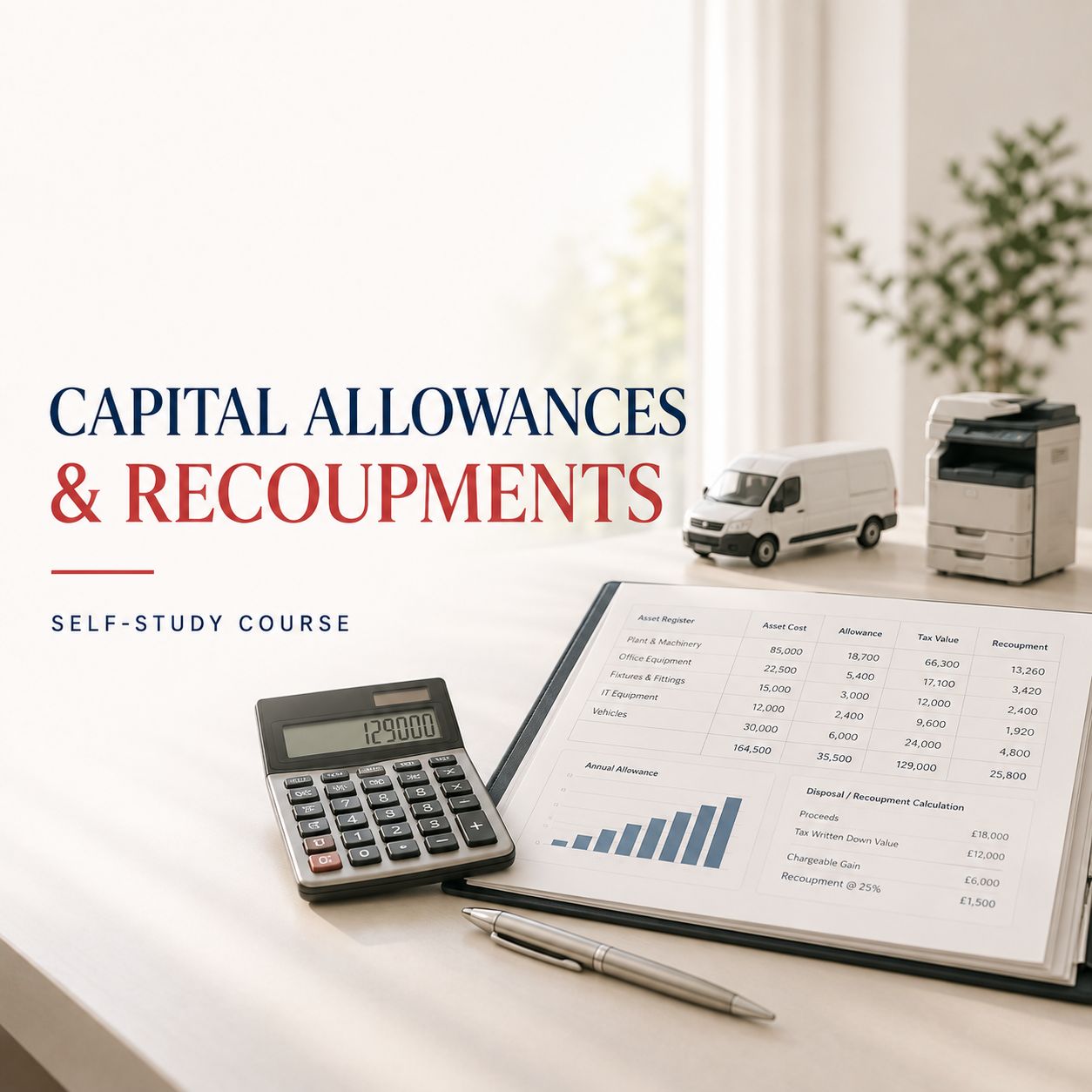 Capital Allowances &amp; Recoupments Course