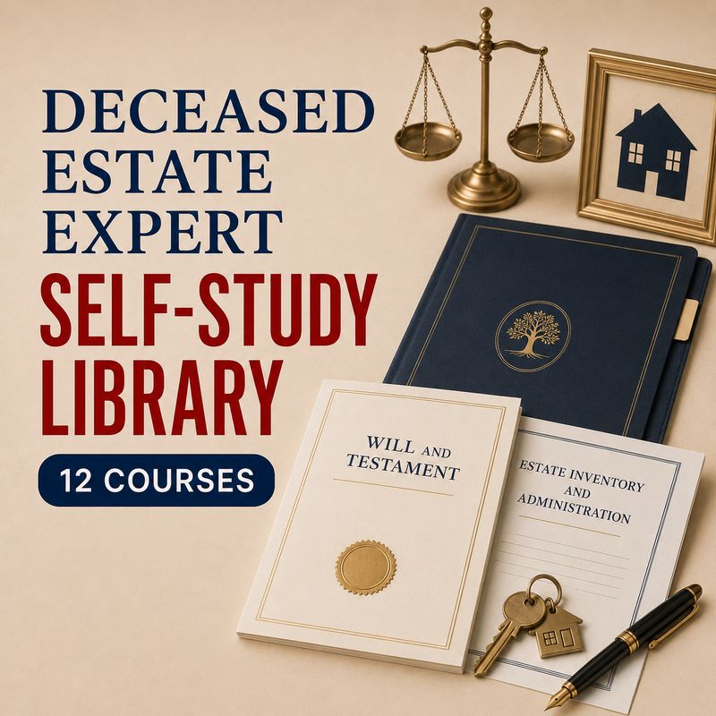 Deceased Estate Expert Self-Study Library