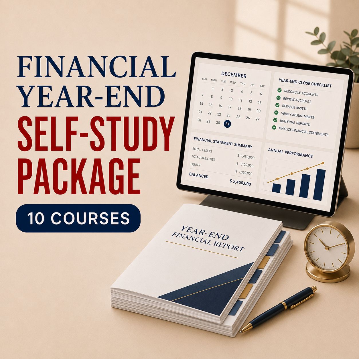 Financial Year-End Self-Study Package