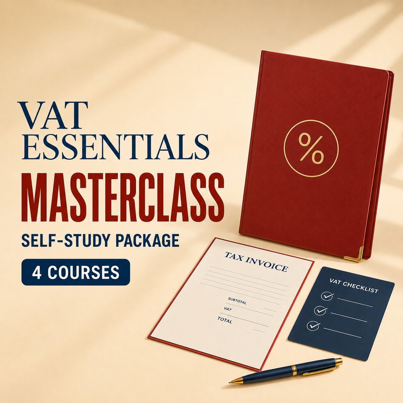 VAT Essentials Masterclass Self-Study Package