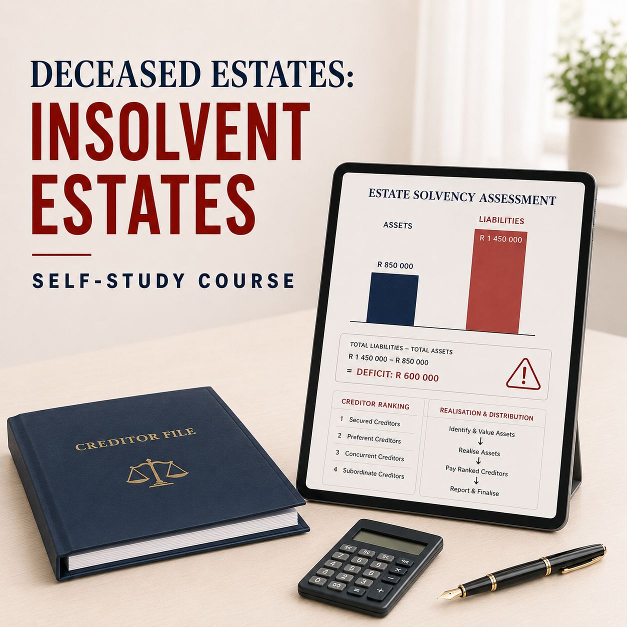 Deceased Estates: Insolvent Estates Course