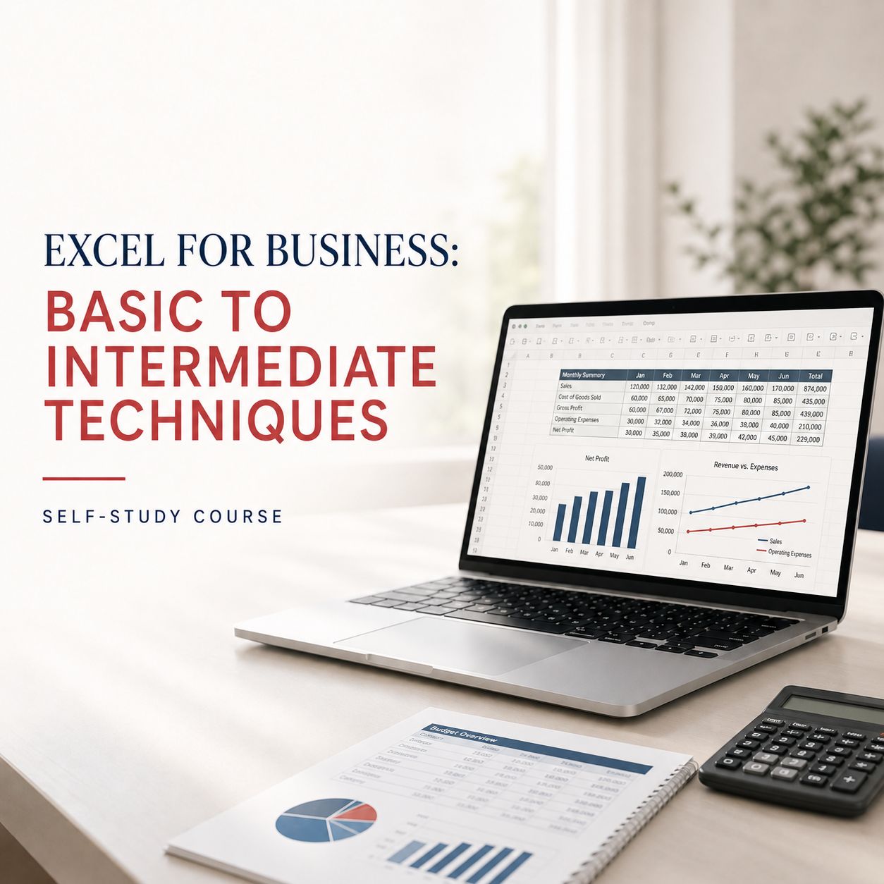 Excel for Business: Basic to Intermediate Techniques Course