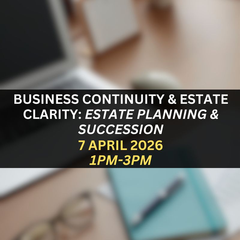 Business Continuity &amp; Estate Clarity: Estate Planning &amp; Succession in the Modern Workplace Webinar