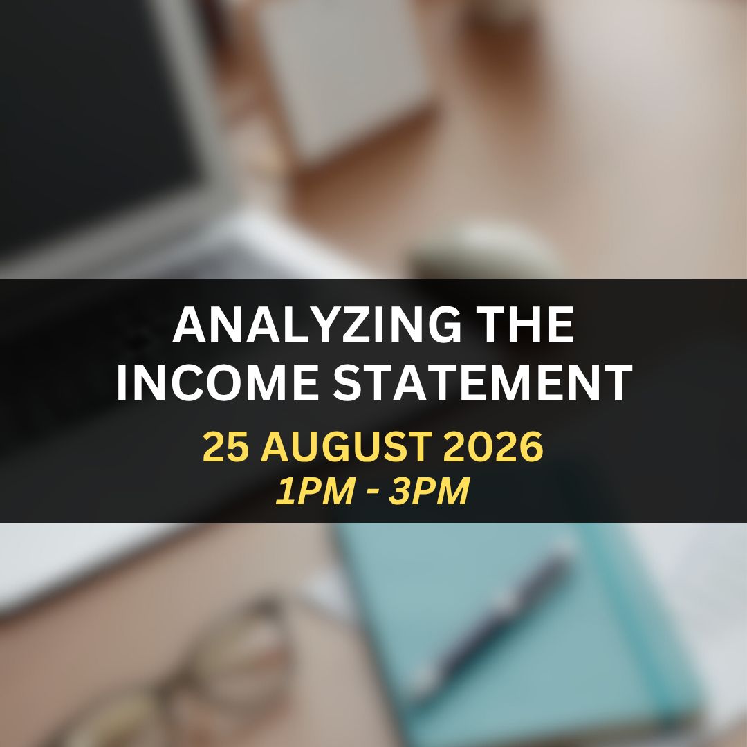 Analyzing the Income Statement Webinar