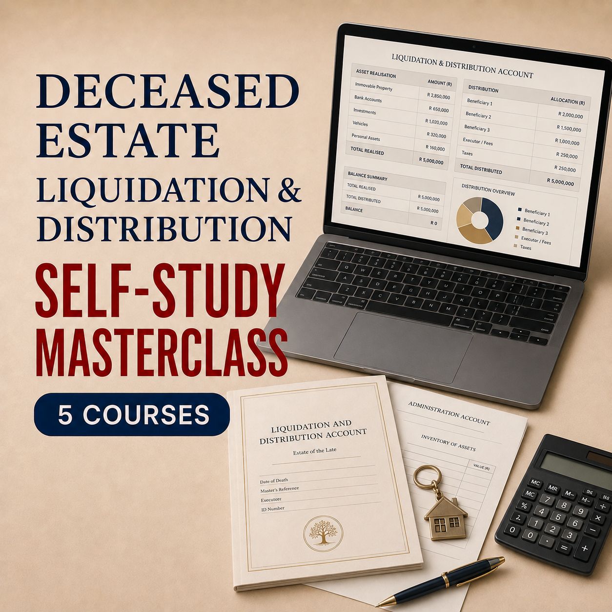 Deceased Estate Liquidation &amp; Distribution Self-Study Masterclass