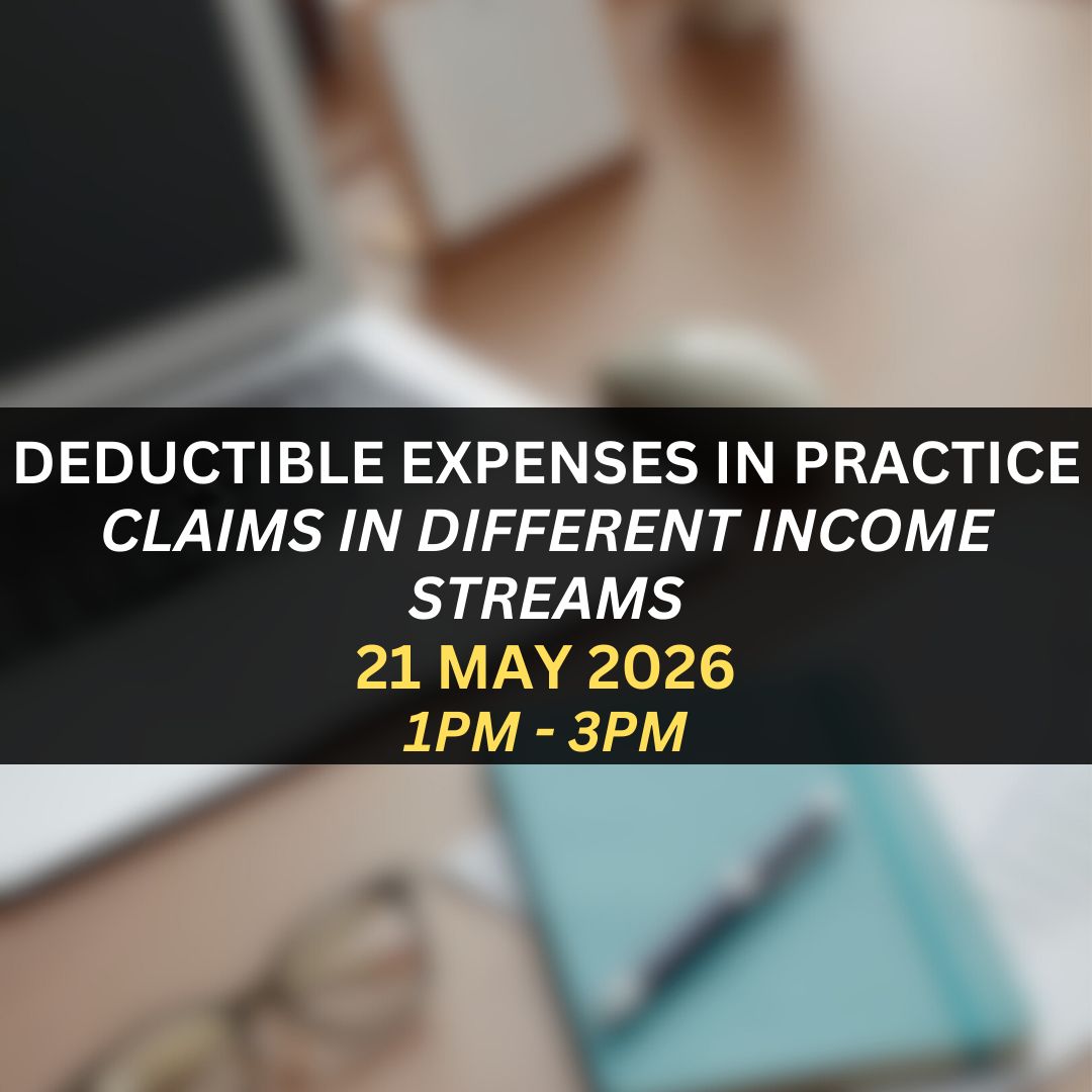 Deductible Expenses in Practice: What Can Be Claimed Across Different Income Streams Webinar