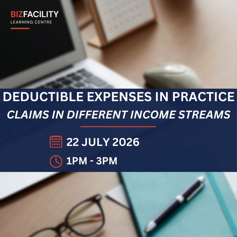 Deductible Expenses in Practice: What Can Be Claimed Across Different Income Streams Webinar